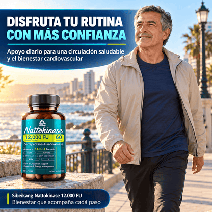 Sibeikang - Nattokinase 12.000 FU de potencia clínica